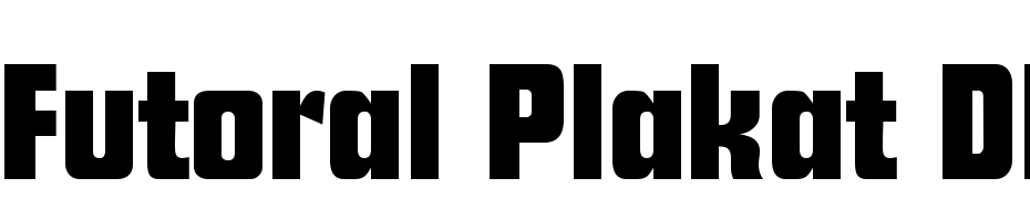 Futoral Plakat DB Normal Font Download Free