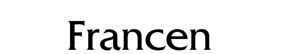 Francen Schrift Herunterladen Kostenlos