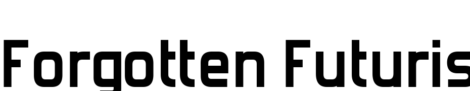 Forgotten Futurist Bold Font Download Free