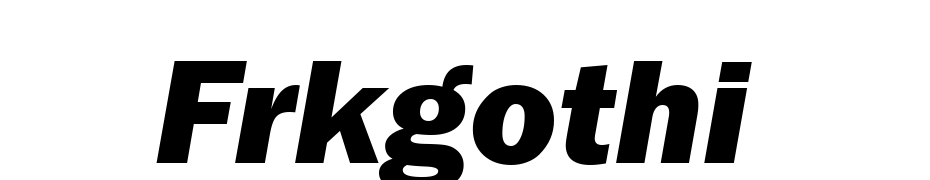 Frkgothi Font Download Free
