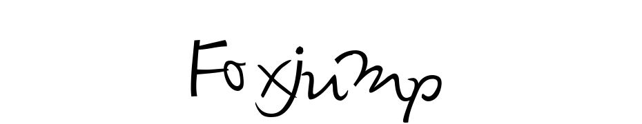 Foxjump Font Download Free