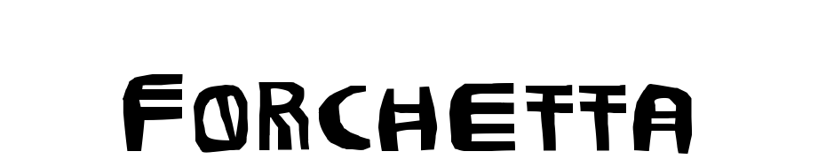 Forchetta Font Download Free