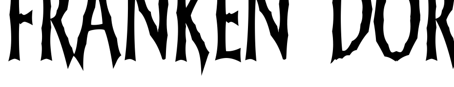 Franken Dork Font Download Free