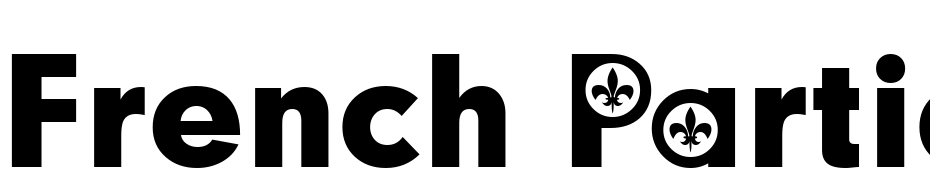 French Participants Font Download Free