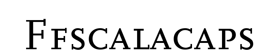 FFScala Caps Font Download Free