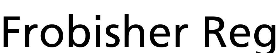 Frobisher Regular Font Download Free