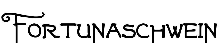 Fortunaschwein Font Download Free