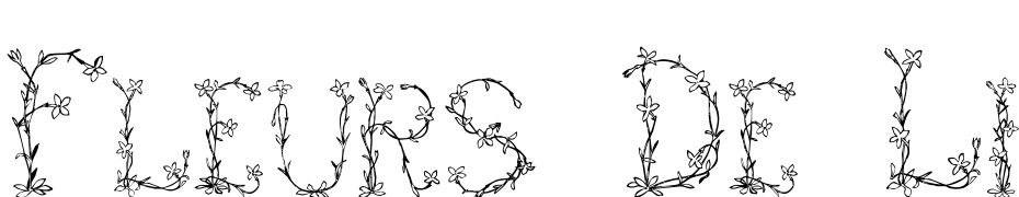 Fleurs De Liane Fuente Descargar Gratis
