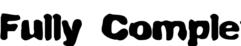 Fully Completely (BRK) Font Download Free