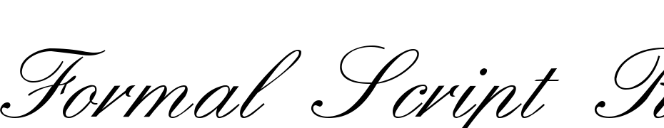 Formal Script Regular Font Download Free