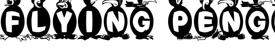 Flying Penguin Font Download Free