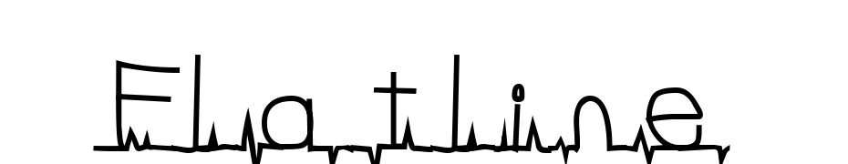 Flatline Font Download Free