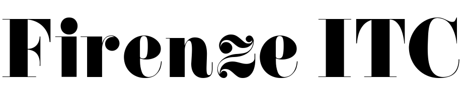 Firenze ITC Normal Font Download Free