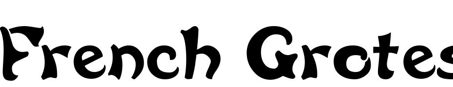 French Grotesque Font Download Free