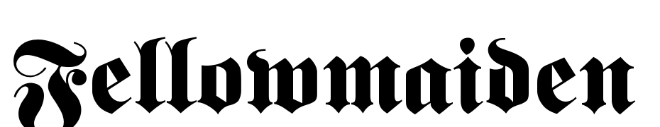 Fellowmaiden Font Download Free
