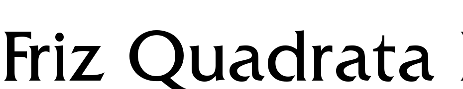 Friz Quadrata BT Fuente Descargar Gratis