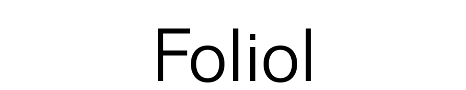Folio Light BT Fuente Descargar Gratis