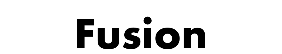 Fusion Font Download Free