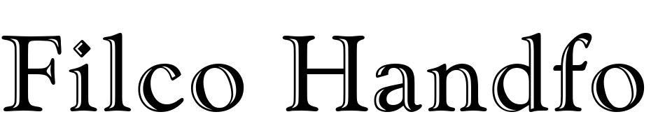 Filco Handfooled Font Download Free