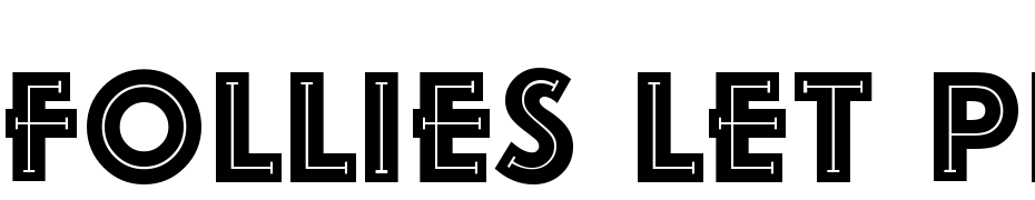 Follies LET Plain Font Download Free