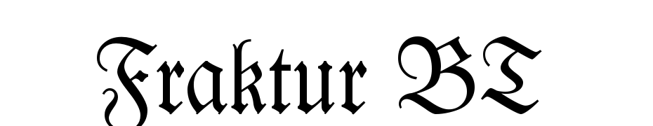 Fraktur BT Font Download Free
