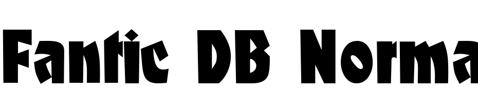Fantic DB Normal Font Download Free