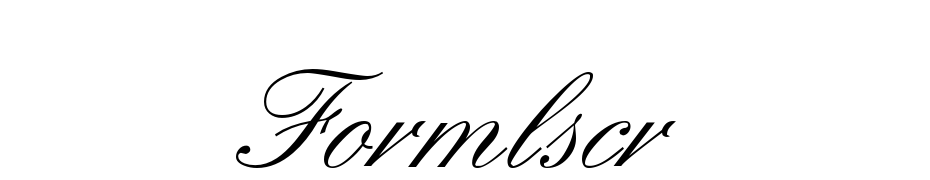 Formal Script Regular Font Download Free