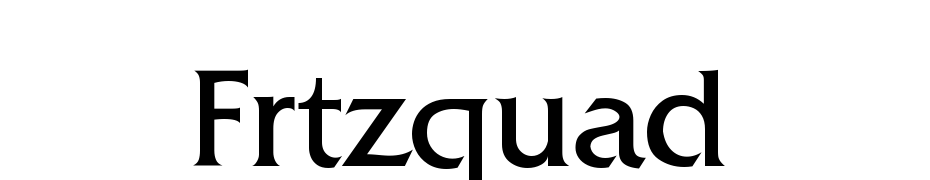 Friz Quadrata Font Download Free