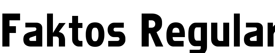 Faktos Regular Font Download Free