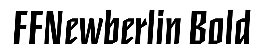 FFNewberlin Bold Font Download Free