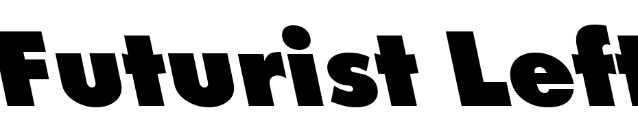 Futurist Lefty Extrabold Regular Font Download Free