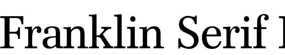 Franklin Serif Regular DB Font Download Free