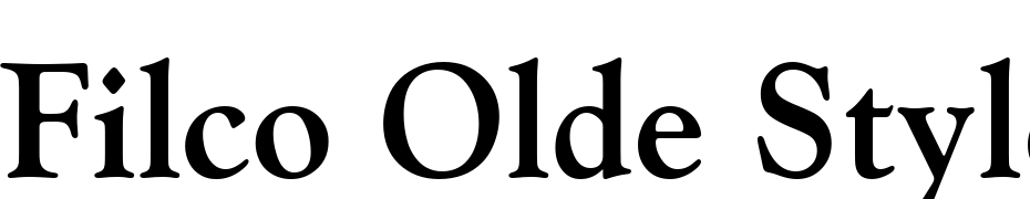 Filco Olde Style Bold Font Download Free