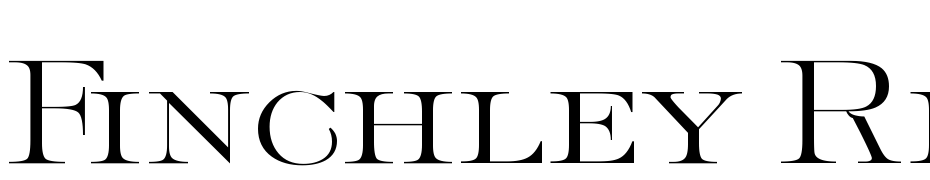 Finchley Regular DB Font Download Free