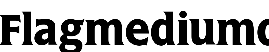 Flag Medium DB Bold Font Download Free