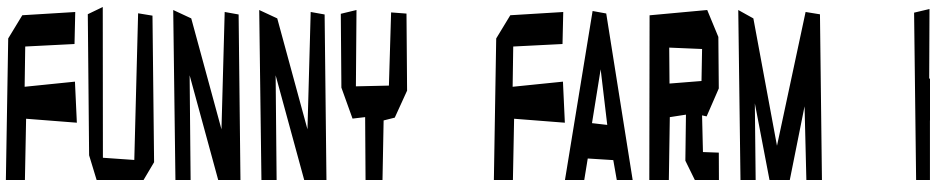 Funny Farm Hard Font Download Free