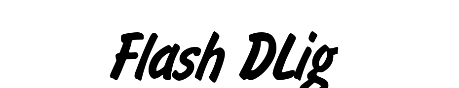 Flash DLig Font Download Free