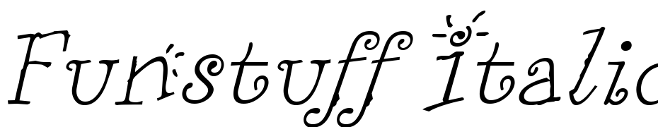 Funstuff Italic Font Download Free