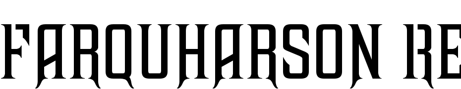 Farquharson Regular Font Download Free