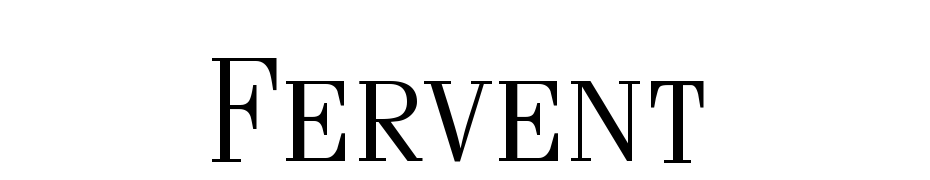 Fervent Smc Regular DB Font Download Free