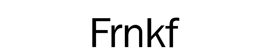 Frankfurt Regular Font Download Free