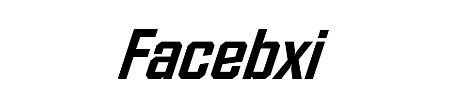 Facet Extrabold Xitalic Regular Font Download Free