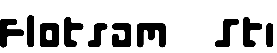Flotsam Stiff Upper Font Download Free