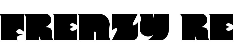 Frenzy Regular Font Download Free