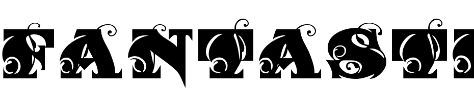 Fantastic MF Initials Font Download Free