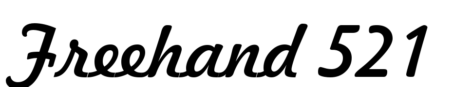 Freehand 521 BT Font Download Free