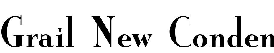 Grail New Condensed Regular Font Download Free