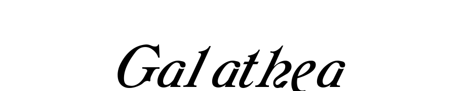 Galathea Font Download Free