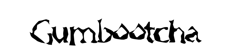 Gumbootcha Fuente Descargar Gratis