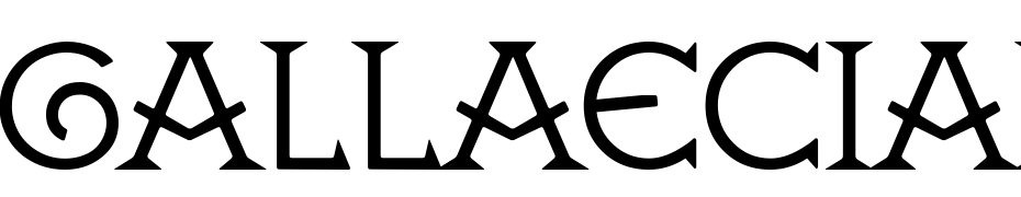 Gallaecianormal Font Download Free
